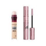Instant Anti Age Eraser Kapatıcı 00 Ivory ve Lash Sensational Sky High Maskara Makyaj Seti