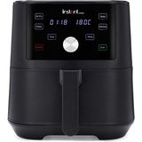 Instant Pot Brands Vortex 4'ü 1 Arada Sıcak Hava Fritözü 1700W 5.7l Mini Fırın - Sağlıklı Sıcak Havayla Kızartma, Fırınlama, Kavurma ve Yiyecek Isıtıcı, Siyah