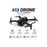 instatech A13 HD Çift Kameralı Katlanabilir Drone 1080P FPV Mini Drone 360° Takla Sabit İrtifa Uzaktan Kumandalı