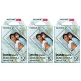 Instax HBCV00000EYSI5 Mini Blue Marble 10x3 Film Seti