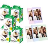 Instax mini 100'lü Film ve 5 Fotoğraf Çerçevesi