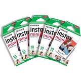 Instax Mini 10'lu Film 5'li Set 50 Poz - Çok Renkli