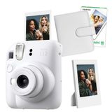 Instax Mini 12 Beyaz 10'lu Film Çerçeve Kare Albüm ve Fotoğraf Makinesi Seti