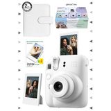 Instax Mini 12 Beyaz 20'li Film Çerçeve Kare Albüm ve Fotoğraf Makinesi Seti