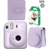 Instax Mini 12 Fotoğraf Makinesi 10'lu Film Ve Albümlü Çantalı Seti 87