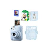 Instax Mini 12 Fotoğraf Makinesi-20li Film-Simli Pleksi Kılıf-64lü Albüm ve Mıknatıslı Çerçeve Set 1