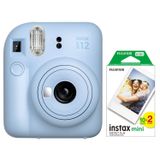 Instax Mini 12 Fotoğraf Makinesi Mavi + 20'li Film