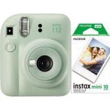 Instax Mini 12 Fotoğraf Makinesi+Askı+pil +10’lu film (YEŞİL)