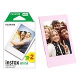 Instax Mini 12 Makine Uyumlu 20'li Film ve Pembe Fotoğraf Çerçevesi