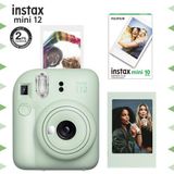Instax Mini 12 Yeşil Çerçeve 10'lu Mini Film ve Fotoğraf Makinesi Seti
