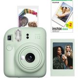 Instax Mini 12 Yeşil Çerçeve 20'li Mini Film ve Fotoğraf Makinesi Seti