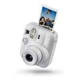 instax Mini 13 anlık kamera ile dahili Otomatik flaş, dahili selfie ayna, yakın çekim makro, modeself zamanlayıcı, Kil Beyaz