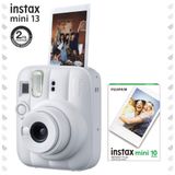 Instax mini 13 Beyaz Fotoğraf Makinesi ve 10'lu Mini Film
