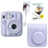 Instax Mini 13 Fotoğraf Makinesi Deri Çanta Kıskaç ve 20'li Film Hediye Seti