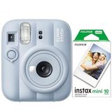 Instax Mini 13 Fotoğraf Makinesi+10'lu film+askı+pil (MAVİ)