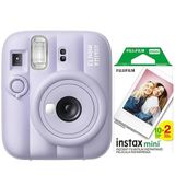 Instax Mini 13 Fotoğraf Makinesi+20'li film+askı+pil (LİLA)
