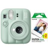 Instax Mini 13 Fotoğraf Makinesi+20'li film+askı+pil (YEŞİL)