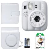 Instax Mini 13 Fotoğraf Makinesi+Çanta+Albüm+10'lu film+askı+pil (beyaz)