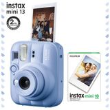 Instax mini 13 Mavi Fotoğraf Makinesi ve 10'lu Mini Film