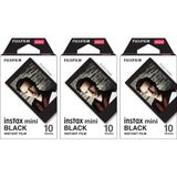 Instax Mini Black Edition 10X3 Film Seti - Çok Renkli