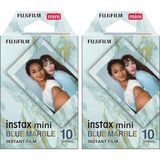 Instax Mini Blue Marble 10X2 Film Seti - Çok Renkli