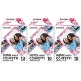 Instax mini Confetti 10x3 Film Seti