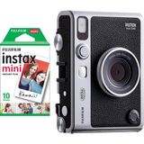 İnstax Mini Evo Siyah Fotoğraf Makinası Ve 10'lu Film