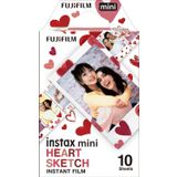 INSTAX Mini Film Heart Sketch