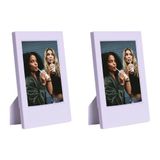 Instax Mini Film Uyumlu Lila 2'li Klasik Fotoğraf Çerçeve Seti