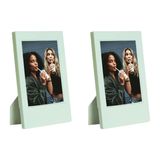 Instax Mini Film Uyumlu Yeşil 2'li Klasik Fotoğraf Çerçeve Seti