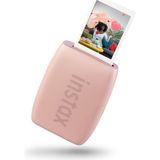 Instax Mini Link3 R Pink Ex D / Yüksek Hızlı Baskı, Entegre Ar 3D Efektler, Kolaj Için Tıklama Modu, Resim Boyutu 62 x 46 mm - Ahşap - Bej - Siyah