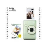 Instax Mini Liplay Hybrid Fotoğraf Makinesi + 20 'li Film yesil