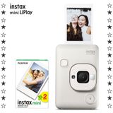 Instax Mini LiPlay Hybrid Misty White 20'li Film Fotoğraf Makinesi