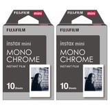 Instax mini Monochrome Siyah-Beyaz 10x2 Film Seti
