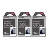 Instax mini Monochrome Siyah-Beyaz 10x3 Film Seti