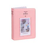 Instax Moment Polakart Fotoğraf Albümü - 65 Kapasite - 6x9 Ebat (Pembe) - Çok Renkli