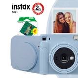Instax SQ1 Fotoğraf Makinesi - Çanta - 20'li Film Seti Mavi