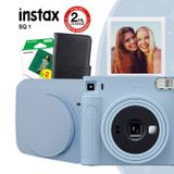 Instax SQ1 Fotoğraf Makinesi - Çanta - Albüm - 20'li Film Seti Mavi