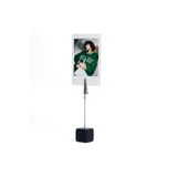 Instax SQ40 Siyah 10'lu Kare Film Deri Kılıf Albüm Pleksi Çerçeve Kıskaçlı Stand ve Fotoğraf Makinesi