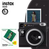 Instax SQ40 Siyah 20'li Kare Film ve Fotoğraf Makinesi