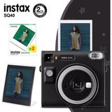 Instax SQ40 Siyah Fotoğraf Makinesi20'li Kare Film ve Pleksi Çerçeve
