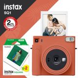 Instax Square SQ1 Fotoğraf Makinesi Turuncu ve 20'li Film