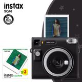Instax Square SQ40 Fotoğraf Makinesi Siyah ve 20'li Film