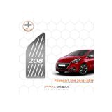 İntachrom Peugeot 208 Uyumlu Krom Ayak Dinlendirme Pedalı 2012 - 2019