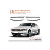 İntachrom Volkswagen Passat B8 Krom Far Üzeri Çıta + Ön Panjur - 2015-2019