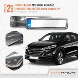 intakrom Hyundai Tucson Krom Plakalık - Hummer Tip 2 Adet