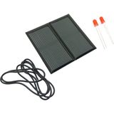 İntec Mini Güneş Paneli LED Seti Okul Öğrenci Deney Devresi