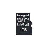 İntegral Integral 1 Tb Microsd Kart Premium Yüksek Hızlı 4K Video Bellek Kartı - 100 Mb/s'ye Kadar Okuma ve 50 Mb/s'ye Kadar Yazma, Uhs-I, U3, Sınıf 10, A1 Uygulama Performansı