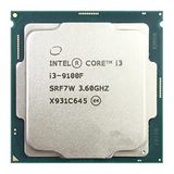 Intel Core I3-9100F I3 9100F 3.6 GHz SRF7W /SRF6N Dört Çekirdekli Dört İş parçacıklı CPU 65W 6M İşlemciLGA 1151 FAN YOK