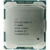 Intel Core I7 6800K Soket 2011V3 3.4ghz 15MB Önbellek 14NM Işlemci Kutusuz Fansız